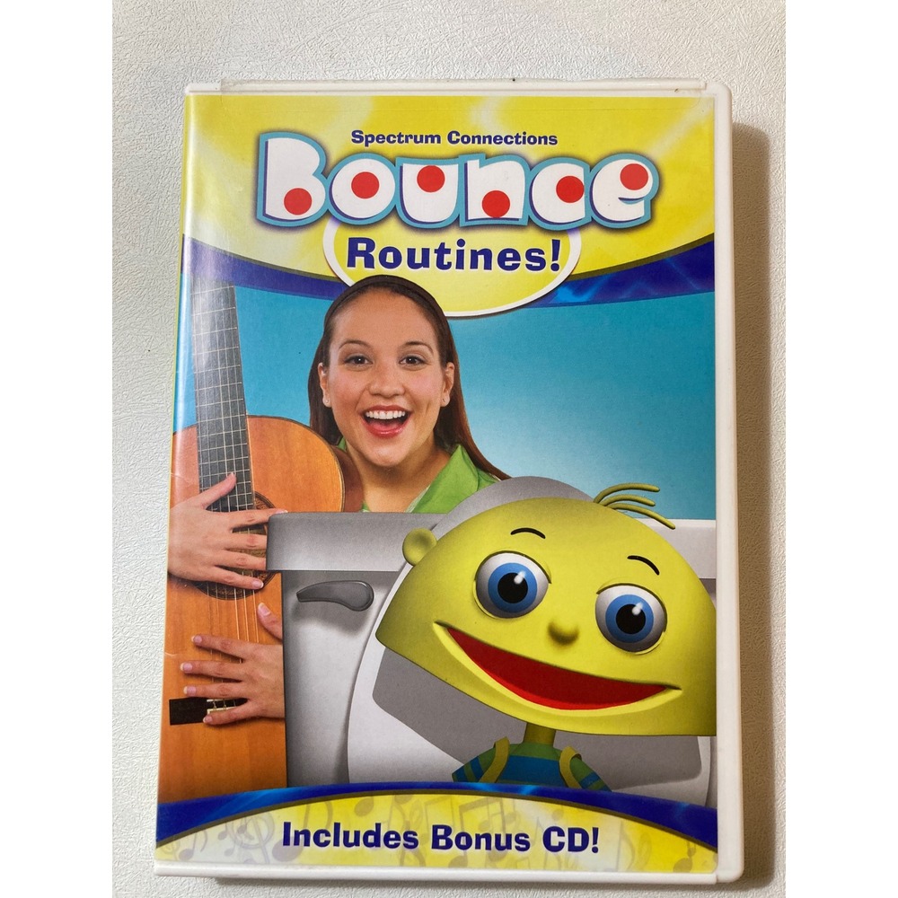 Spectrum Connections Bounce Routines DVD Bonus CD Autism Learning Sprout Kids